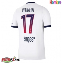 Camiseta Paris Saint-Germain Vitinha #17 Visitante Equipación 2026-27 manga corta